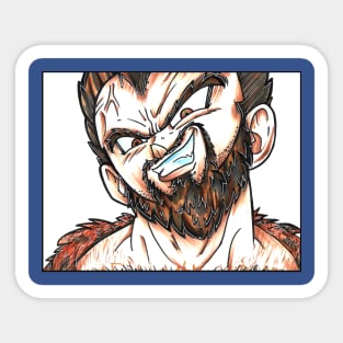 THE Beard Sticker